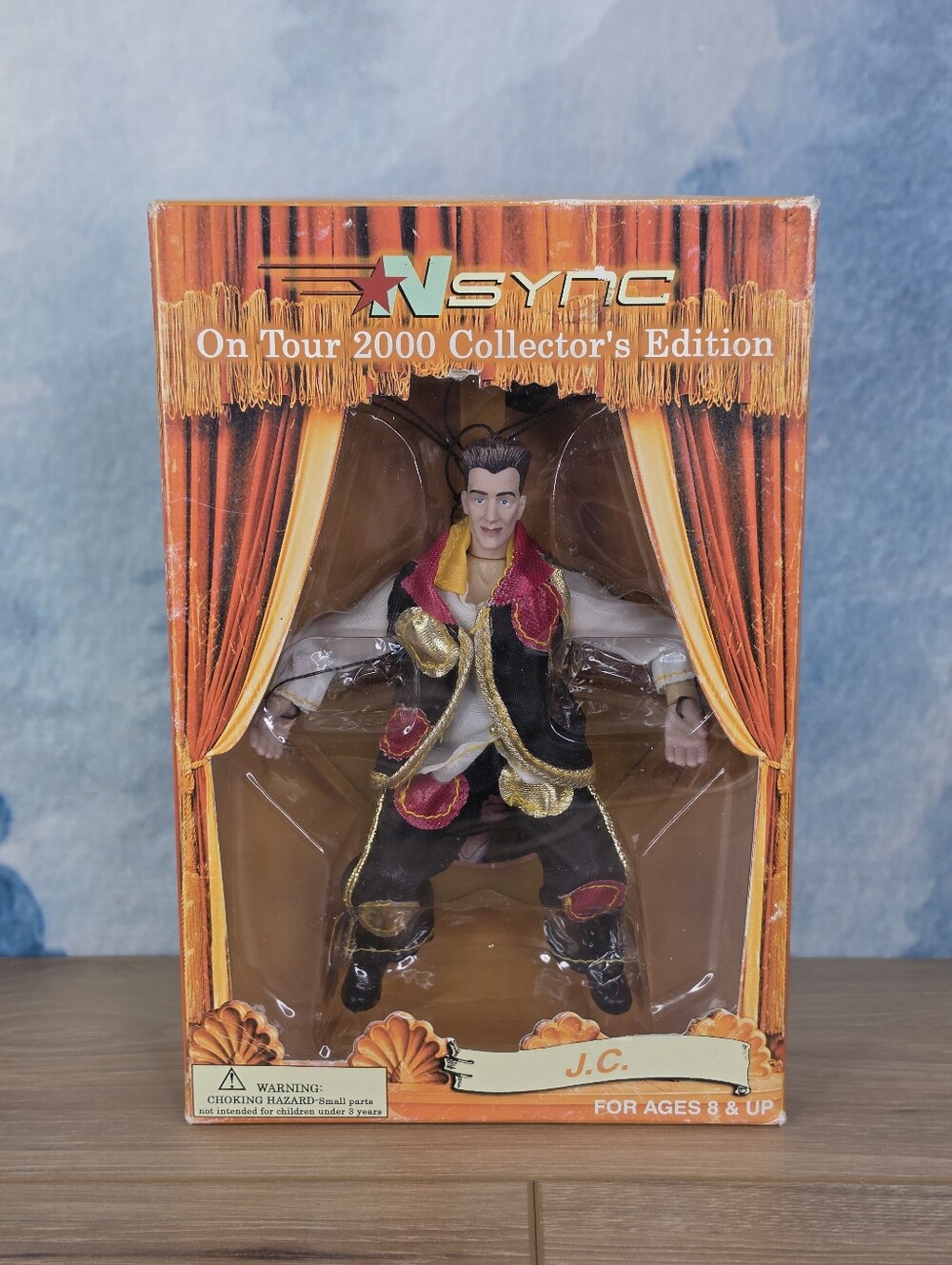 NSYNC JC Chasez Vintage On Tour 6.5" Marionette NWT